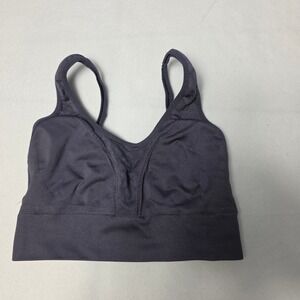 Victoria's Secret Sport Bra Seamless Ribbed V Neck Medium